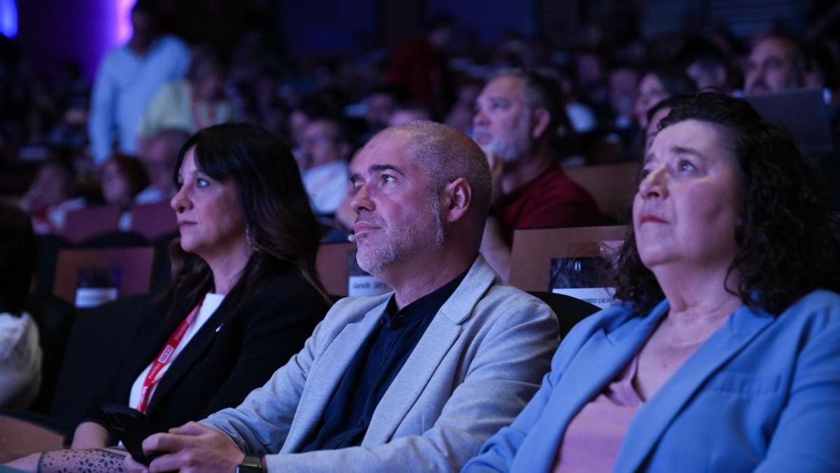 Institucional, Ministra de Trabajo y SG de la confederacin de CCOO