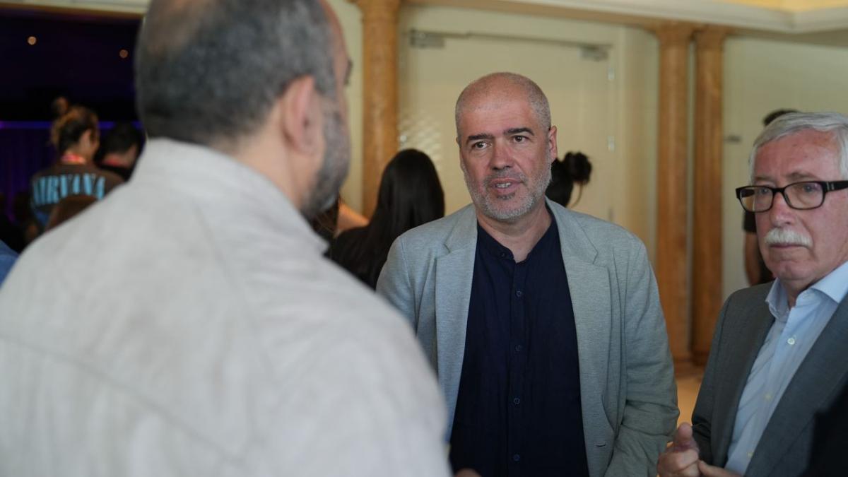 Institucional, Ministra de Trabajo y SG de la confederacin de CCOO