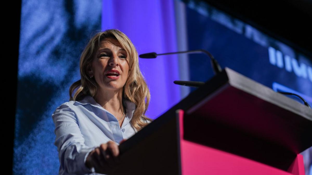 Institucional, Ministra de Trabajo y SG de la confederacin de CCOO