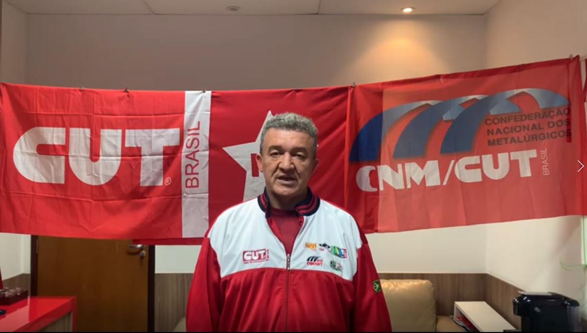 Paulao Cayres, presidente de la CNM CUT