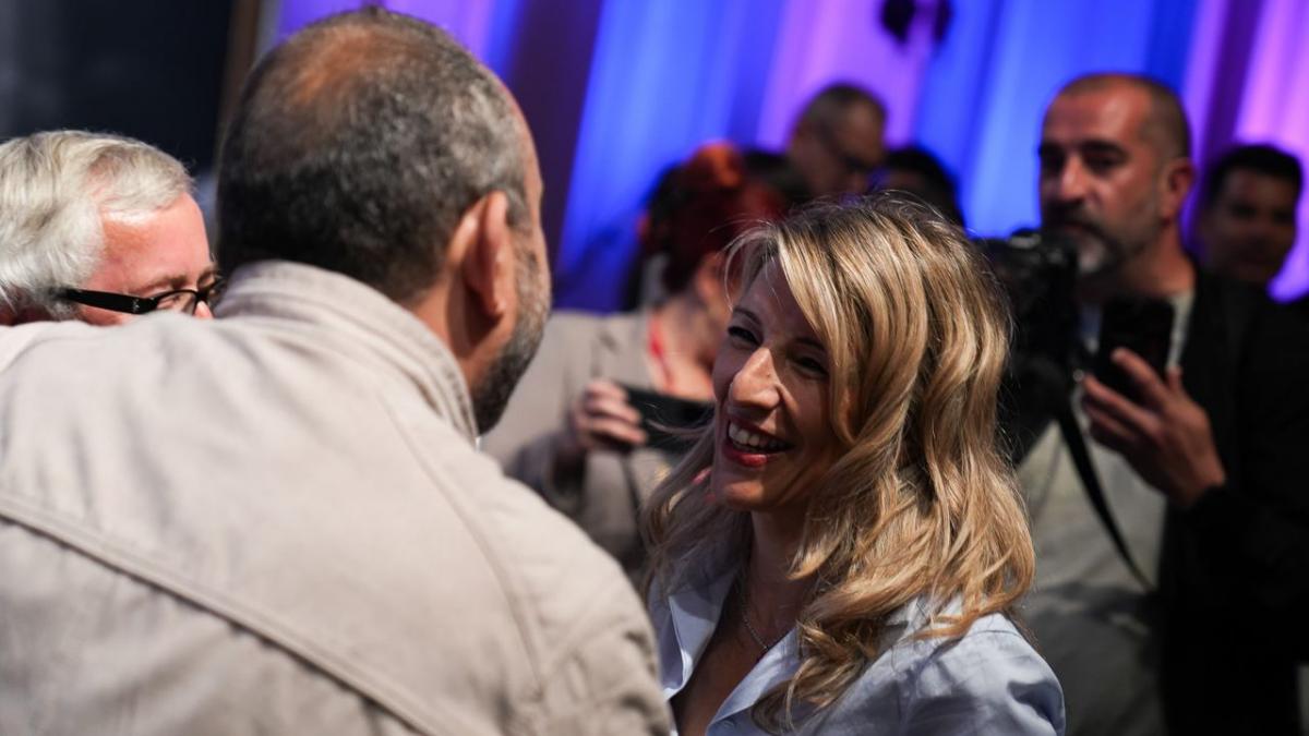 Institucional, Ministra de Trabajo y SG de la confederacin de CCOO