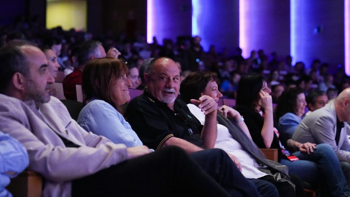 Institucional, Ministra de Trabajo y SG de la confederacin de CCOO