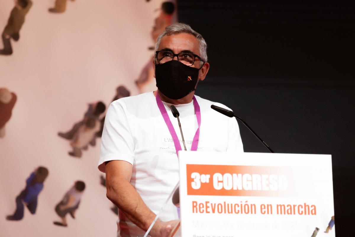 Juan Miguel Hernández, secretario general de CCOO de Industria de Canarias