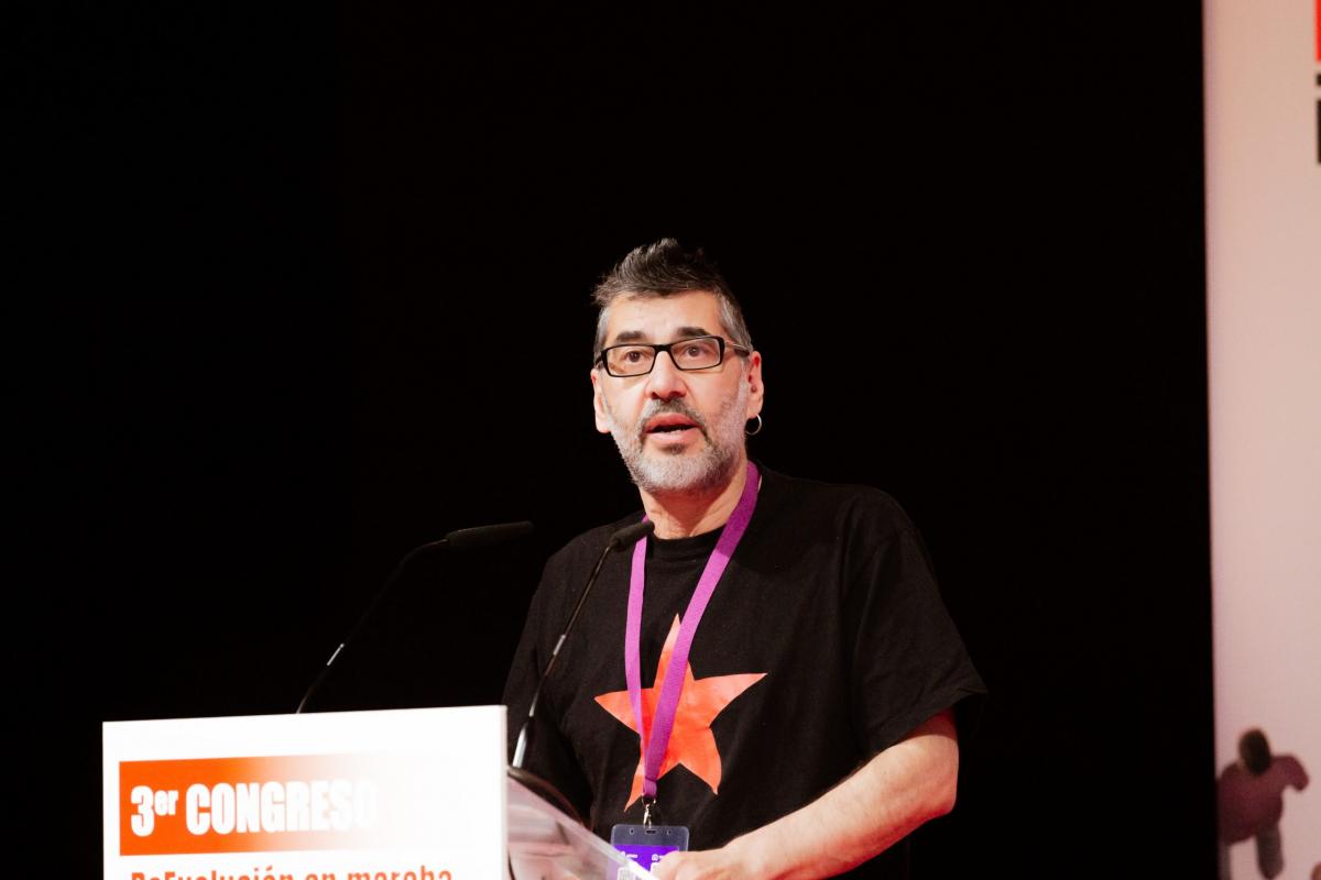 Gonzalo Díez, secretario general de CCOO de Industria de Castilla y León