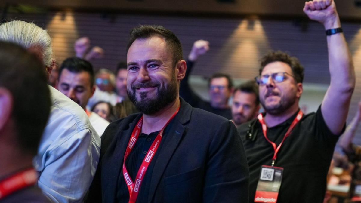 Institucional, Ministra de Trabajo y SG de la confederacin de CCOO